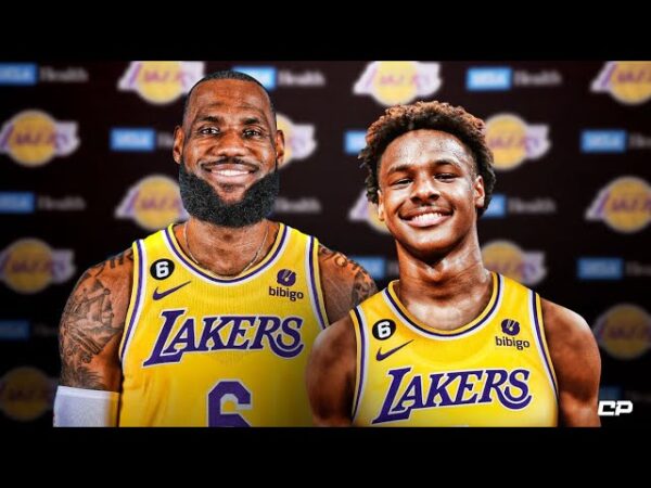BREAKING NEWS: Bronny James set to form the first-ever father-son pairing in the history of NBA.