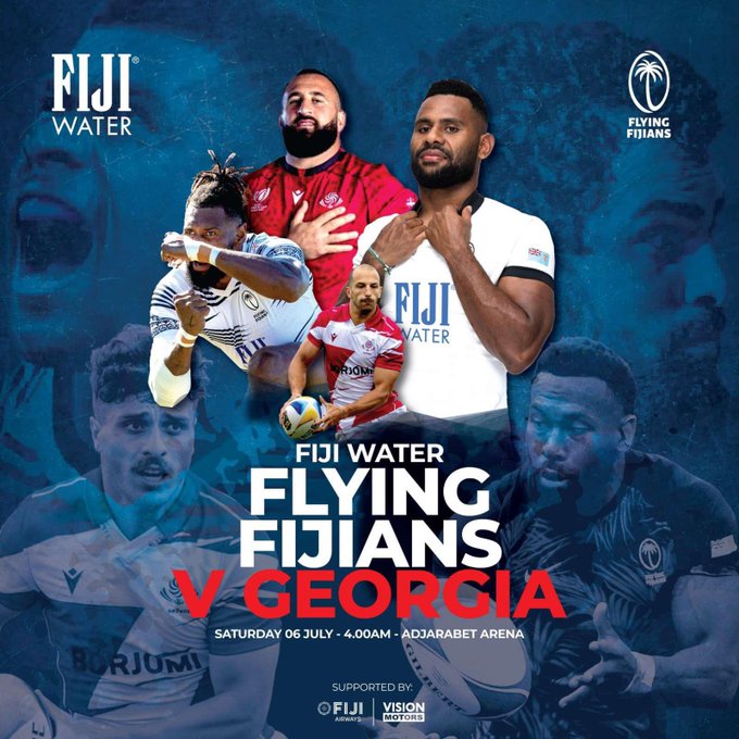 "FIJI vs GEORGIA: Debutants Shine in Rugby Test Match Build-Up... Read More!"