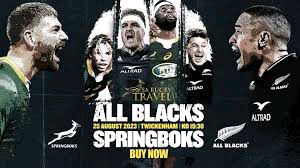 "EPIC RUGBY RIVALRY REIGNITED: All Stake Match of the Year, ALL BLACKS Clash With SPRINGBOKS in High-pressure...Read more"