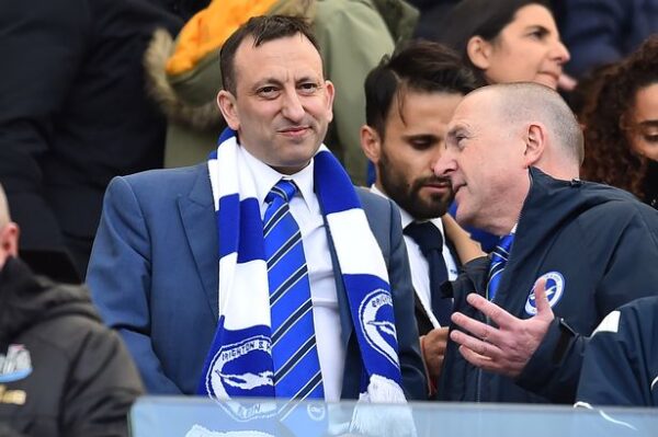 “NEWS HEADLINE:Brighton Movement Has Caught Many Attention As Hearts Meet Owner Tony Bloom Over Partnership Worth…Read more”