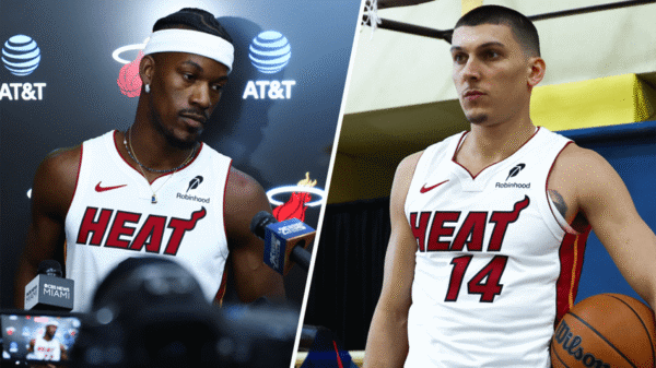 PRESEASON SURGE:Miami Heat President Pat Riley Has Unveiled a Strong Message Regarding Jimmy Butler, Tyler Herro, and Bam Adebayo.