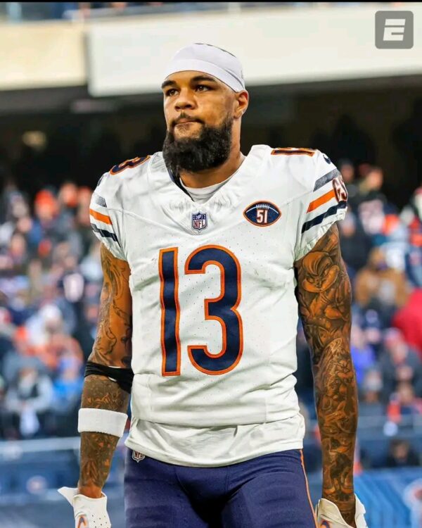 JUST IN:Chicago Bears Faces a Potential Decision Regarding Veteran Wide Receiver Keenan Allen In a Contract Reunion.