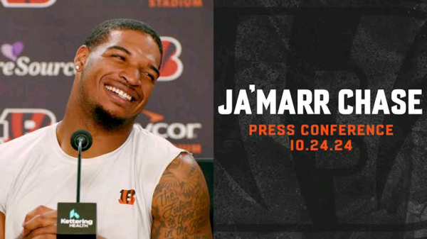 Bengals’ Ja’Marr Chase Makes a Funny Disclosure Regarding Unexpected Week 8 News