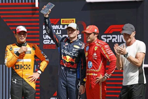 Max Verstappen Secures Podium Finish at US Grand Prix