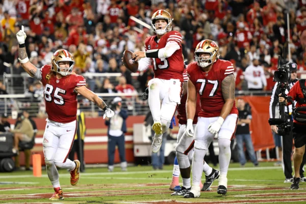 The 49ers defeat the Cowboys 30–24 thanks in part to Brock Purdy.