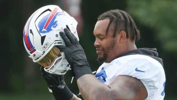 Dion Dawkins Penalized for Altercation with Jets; James Cook Fully Participates in Practice: Bills Notebook