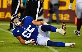 SAD NEWS: NEW YORK GIANT PLAYER INJURED DURING FIRST MACTH