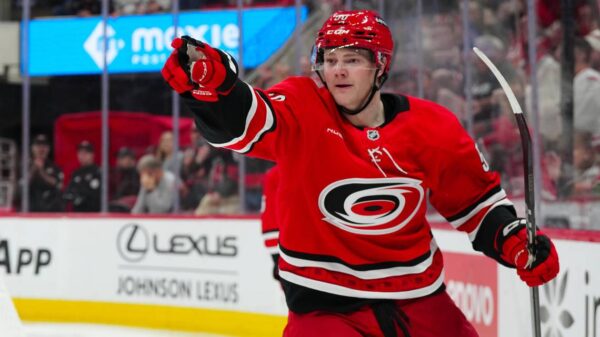 Carolina Hurricanes’ New Addition Eric Robinson Finding His Place, Making the Most of His Chance