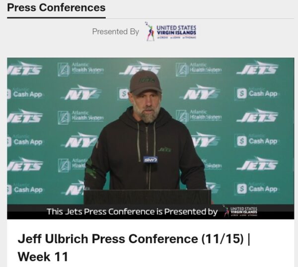 HEARTBREAKING: NY Jets (DC) Jeff Ulbrich Annoced Breaking News Concerning (WR) Garrett Wilson Against Colts Match Week 11.