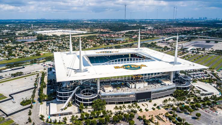 UNEXPECTED DISCOVERY: Miami Dolphins Match Tomorrow Against Las Vegas POSTPONED As Groundskeepers Discover Huge Subterranean Water Body At Hard Rock Stadium.