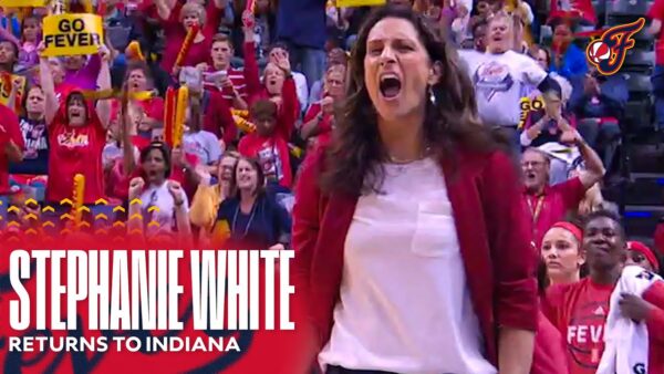 JUST IN:The head coach of the Indiana Fever, Stephanie White, acknowledges that the club has handed over the read deo…….