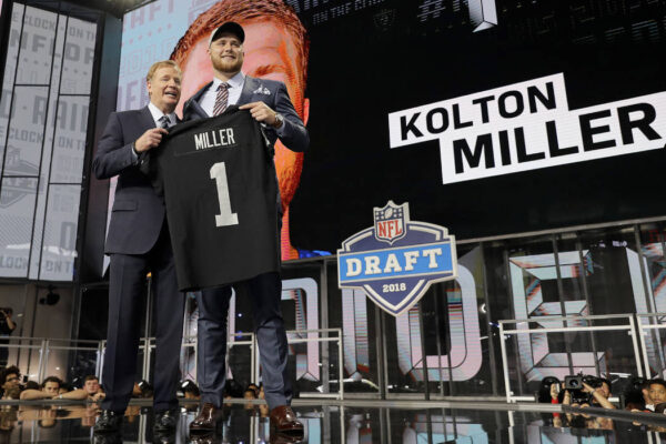 CONFIRMED: NFL Commissioner Roger Goodell Comfirm The Signing Of A Pro Bowl LT Kolton Miller To Kansas Chiefs In A Two-Year Blockbuster Move.