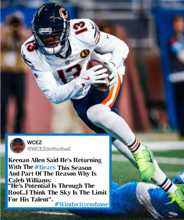 BREAKING NEWS: Chicago Bears Received Some News About A Blockbuster Deal, WR Keenan Allen Returning From Charges.