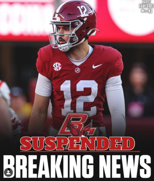 BREAKING NEWS:Due To Transfer Disagreement, HC Kalen DeBoer Has Indefinitely Suspended Alabama QB Dylan Lonergan As Exclusively Revealed.