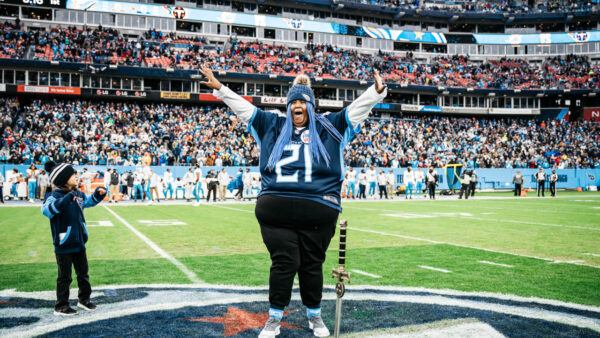 GOOD NEWS:Titans Fan of the Year Stephani Perkins Makes Triumphant Return: A Look at Her Return to…