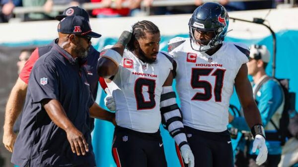 NFL Update: Texans Linebacker Azeez Al-Shaair Suspended Three Games Following…