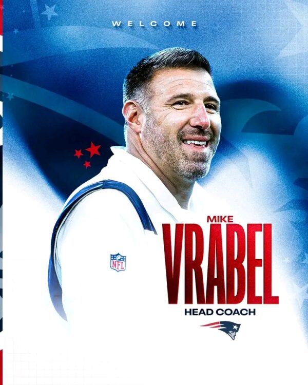 Breaking News: New England Patriots Sign Mike Vrabel as New Head Coach