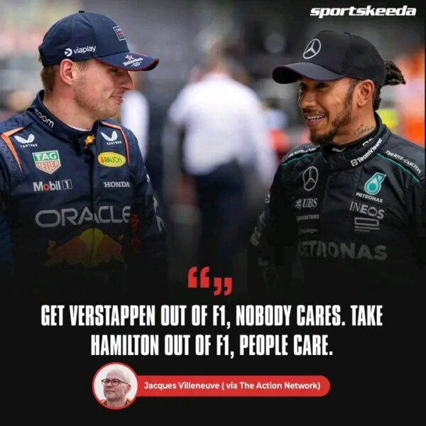 BREAKING NEWS: Jacques Villeneuve Defends Ferrari’s Decision to Sign Lewis Hamilton, Takes a Subtle Dig at Max Verstappen