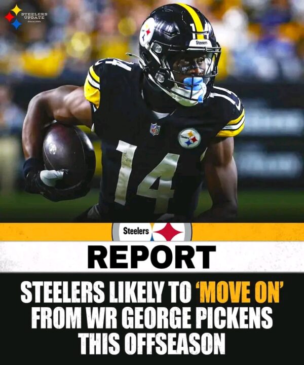 BREAKING NEWS: The Pittsburgh Steelers are Reportedly Considering Trading WR George Pickens this Offseason.