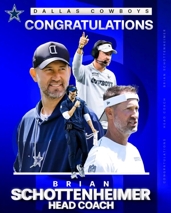 BREAKING NEWS: Dallas Cowboys Appoint Coach Schottenheimer as New Head Coach