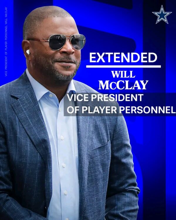 BREAKING NEWS: Dallas Cowboys Extend Will McClay’s Contract for Multiple Years