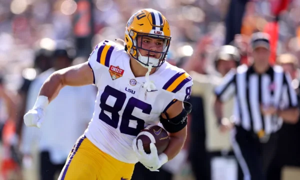 LSU Star TE Mason Taylor Set for Miami Dolphins in 2025 Draft Pick