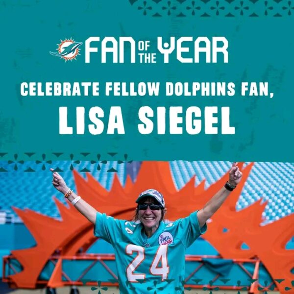 “IMPRESSIVE” Celebrating Lisa, Fan of the Year and NFL’s Ultimate Fan Nominee