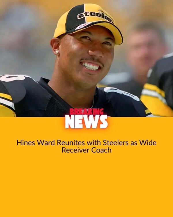 NFL Update: Hines Ward Reunites with Steelers as Wide Receiver Coach