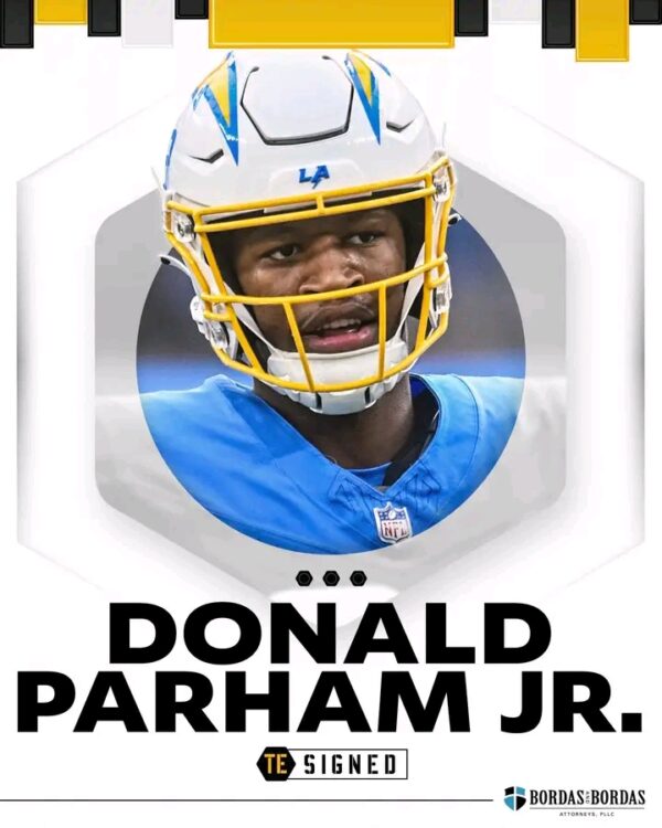 BREAKING NEWS: Steelers Have Reportedly Signed TE Donald Parham Jr. to a One-year Contract