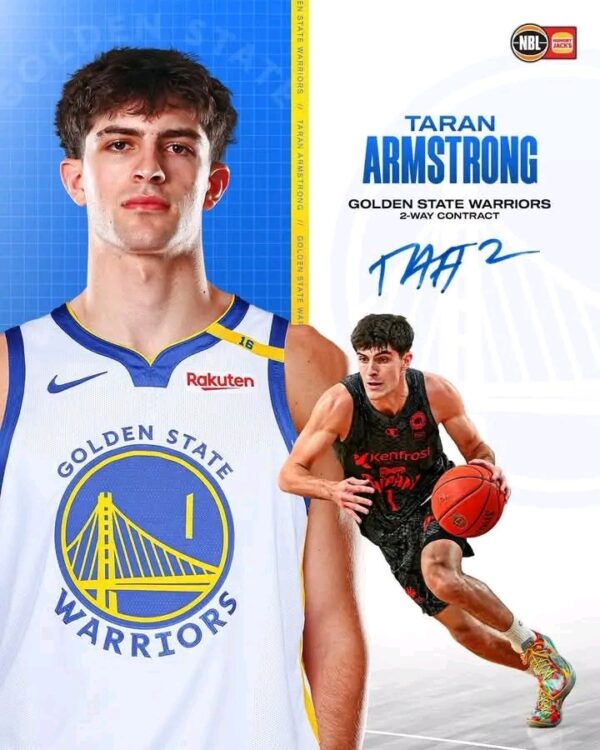 ESPN NEWS: Golden State Warriors Sign Australian Point Guard Taran Armstrong to Two-Way Contract