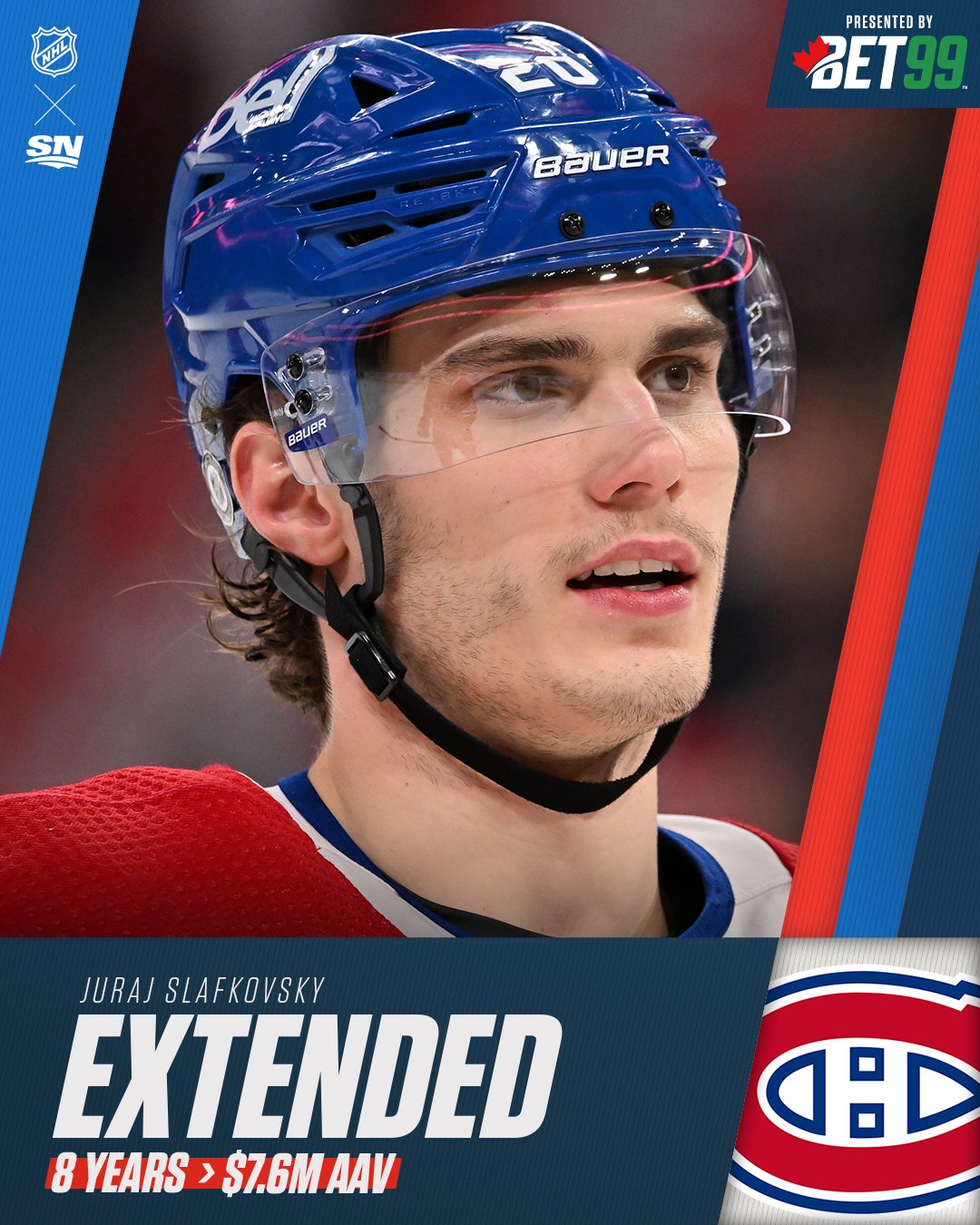 CONFIRMED: Juraj Slafkovsky Has Officially Signed 8-Years Blockbuster Contract Extension Worth $70.6M With Montreal Canadiens, He Also Vows To...