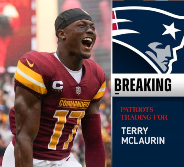 JUST IN: New England Patriots Has Trade Their Fourth Round Pick, WR JaQuae Jackson And RB JaMycal Hasty For Washington Commanders Rop Receiving Corps Terry McLaurin In A Blockbuster Deal