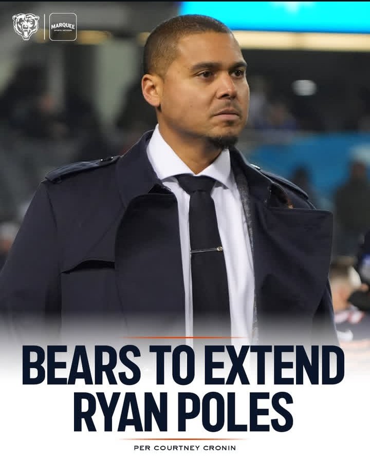 After A Shocking Revelation: Acquiring NFL Most Dominant Players, Chicago Bears Has Extend GM Ryan Poles Contract Worth $92.5 Million In Five-Years