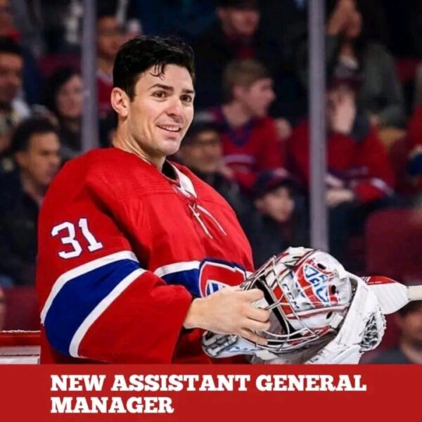 BREAKING NEWS: Montreal Canadiens Appoint Carey Price as New Assistant General Manager