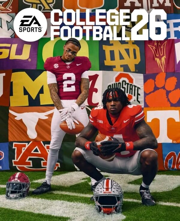 NFL News: Alabama WR Ryan Williams is on the cover of EA Sports College Football 26’ Standard and Deluxe Editions…Read More…