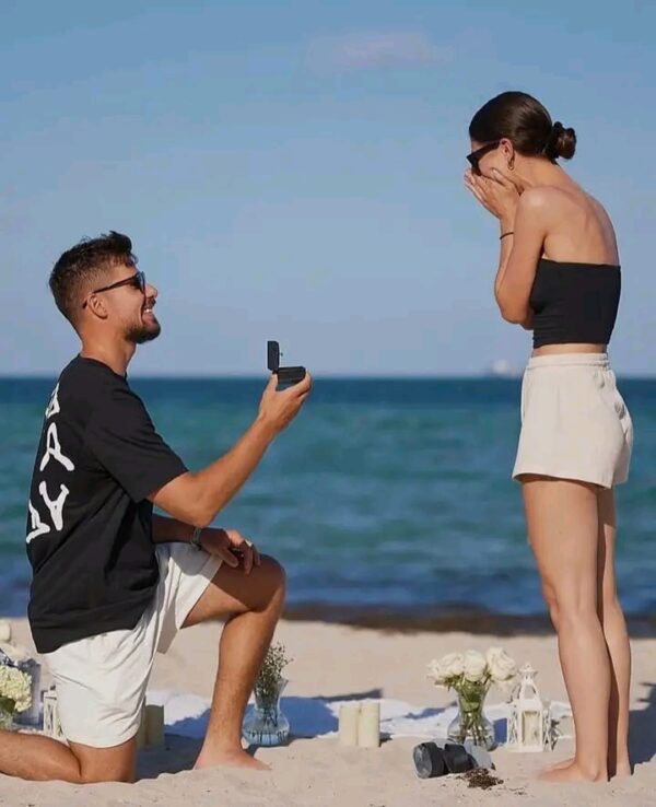 Breaking News: Alexander Carrier Stuns His Girlfriend with a Heartwarming Proposal, and She Says Yes to a Life of Love and Adventure Together.