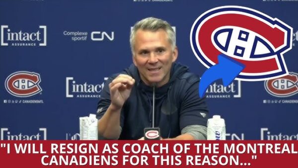 Breaking News: Montreal Canadiens head coach Martin St. Louis has submitted his letter of resignation to……………….