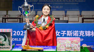 Breaking news:Bai Yulu Wins 2025 World Women’s Snooker Championship