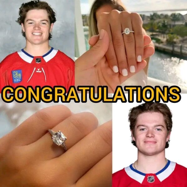 ‘SHE’S BEEN MY ROCK’: MONTREAL CANADIENS STAR COLE CAUFIELD STUNS FANS WITH SURPRISE ENGAGEMENT TO LONGTIME GIRLFRIEND AFTER YEARS OF PRIVATE ROMANCE