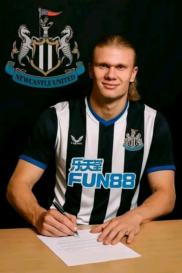 DONE DEAL: Newscast United Has Officially Sign Manchester City Play Maker Erling Haaland