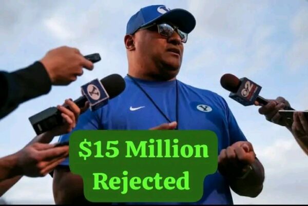 $15 Million REJECTED?! Kalani Sitake SHOCKS the Nation — Turns Down LSU & Texas Tech to Stay at BYU… and Kirby Smart’s Bizarre BYU Comment Sparks Chaos… See More…