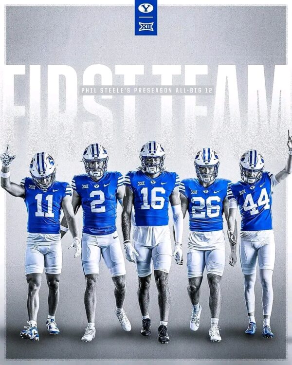 Breaking News: Nine Cougars Named Phil Steele Preseason All‑Big 12”
