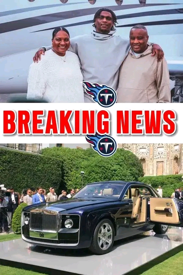 Breaking News: Titans’ Star Quarterback Cam Ward Gifts Parents a Luxurious 2024 Rolls-Royce Spectre