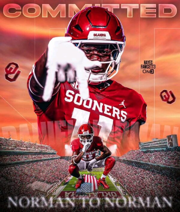 Breaking News: Four-Star EDGE Daniel Norman Commits to Oklahoma, Shares Wild Story Behind His Decision… See More…
