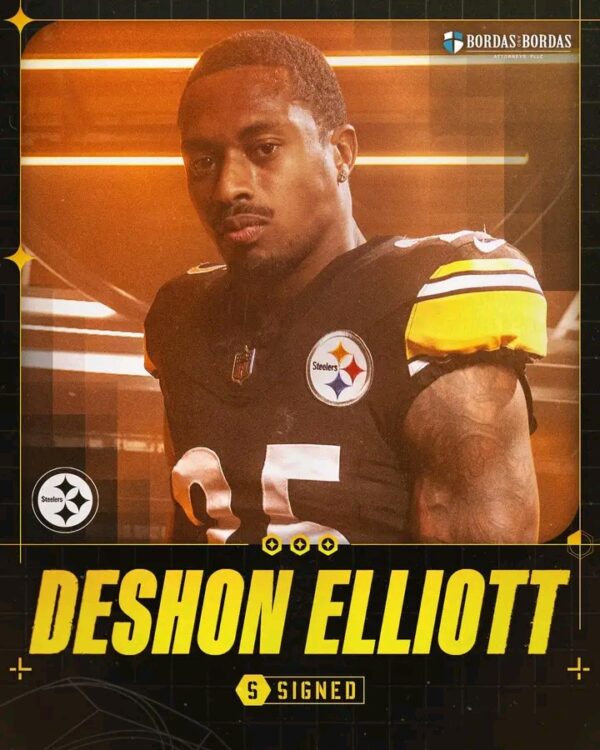 Breaking News: Steelers Bolster Secondary by Signing Safety DeShon Elliott to Three-Year Deal