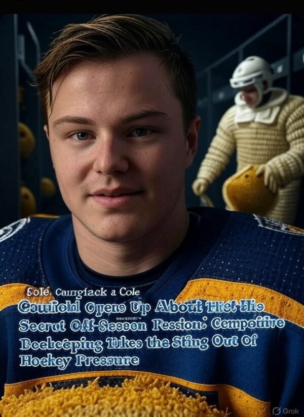Cole Caufield Opens Up About His Secret Off‑Season Passion: Competitive Beekeeping Takes the Sting Out of Hockey Pressure