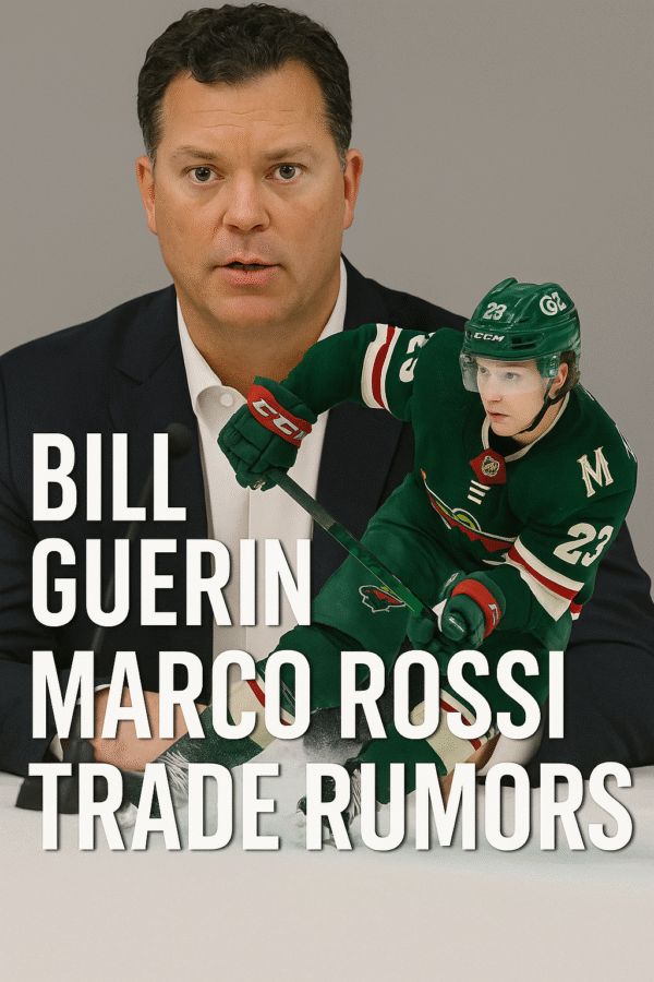 Just In: Crazy” GM Bill Guerin Breaks Silence on Trade Rumors Surrounding Marco Rossi