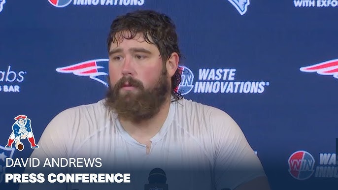 BREAKING NEWS: New England Patriots Centre David Andrews's Shocking Retirement Press Conference After 10 Years Of...