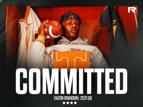 JUST IN:Five-Star QB Faizon Brandon Commits to Tennessee Volunteers