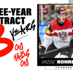 IT'S DONE: Montreal Canadiens Have Signed Forward Vinzenz Rohrer To A Three-year Blockbuster, Entry-Level Contract